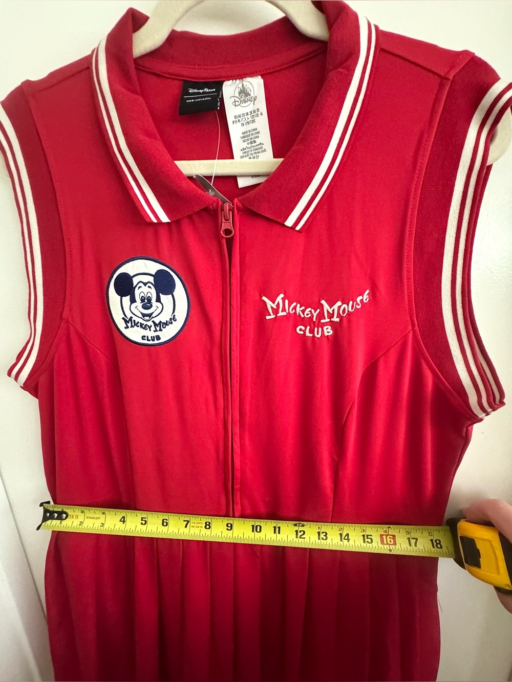 NWT Disney Mickey Mouse Club Embroidered Athletic Dress By Her Universe Size 2X - Picture 12 of 15